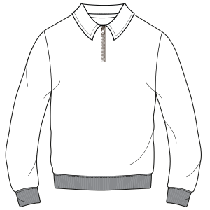 Fashion sewing patterns for Sweatshirt 7158